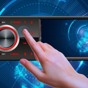 Radio Samochodowe Manta Toronto II 4x50W 1DIN KAMERA COFANIA BT AUX USB MP3 10