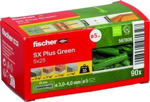 Fischer Kołek SX Plus Green 5x25 2