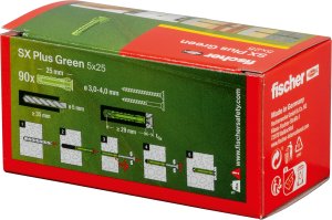Fischer Kołek SX Plus Green 5x25 3