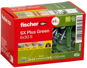 Fischer Kołek SX Plus Green 6x30 S 2