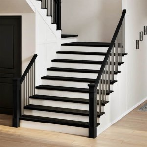 Stopnie schodowe 12 szt. brązowe 110x30x2 cm lite drewno dębowe Lumarko! Lumarko! 1