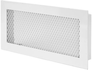 Fireplace grate MRK1515, 150 x 150 mm, white 1