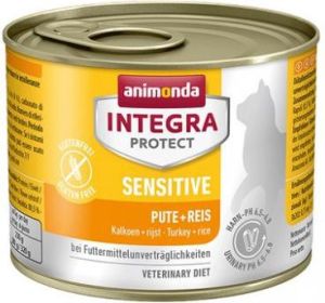 Animonda Integra Protect Sensitive dla kota - z indykiem i ryżem puszka 200g 1