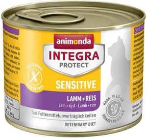 Animonda Integra Protect Sensitive dla kota - z jagnięciną i ryżem puszka 200g 1