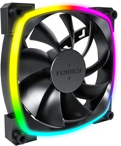 Wentylator Montech AX120 PWM ARGB Czarne 2