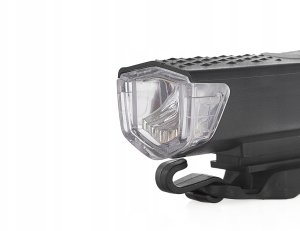Wodoodporna lampka rowerowa USB IP54 – zestaw przód + tył (120) 4