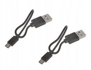 Wodoodporna lampka rowerowa USB IP54 – zestaw przód + tył (120) 9