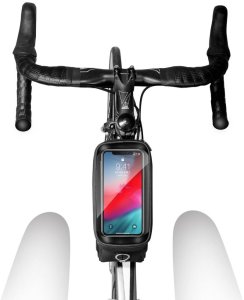 WILDMAN sakwa rowerowa na ramę na zamek ES3 1L ( 4" - 7" ) czarna 8