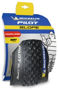 Opona rowerowa zwijana MTB freestyle MICHELIN 26X2.25 (rozmiar ETRTO 57-559) PILOT SLOPE (TPI 55) PREMIUM COMPETITION LINE tubeless ready Sidewall BLACK 1