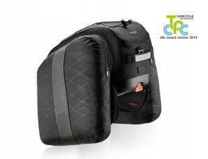 Sakwa rowerowa Ibera PAKRAK MULTIMOUNT COMMUTER BAG 1-komorowa IB-BA19 6