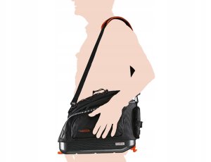 Sakwa rowerowa Ibera PAKRAK MULTIMOUNT COMMUTER BAG 1-komorowa IB-BA19 7