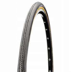 Opona rowerowa 27x1 1/4 C-80E ŻÓŁTY BOK CST 32-630 1