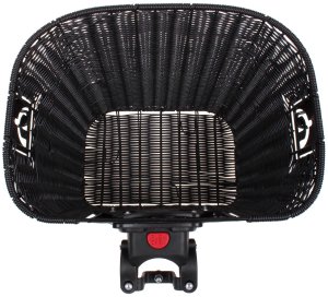 Kosz Verso SH-Z013 na kierownicę mocowany click pleciony czarny 330x250x240 Uniwersalny 4