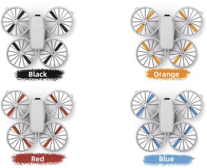 SunnyLife ŚMIGŁA DO DRONA DJI FLIP ZESTAW KOMPLET NA DRONA 8 SZTUK 4XCW + 4XCCW ORANGE - KOD 4022F 11