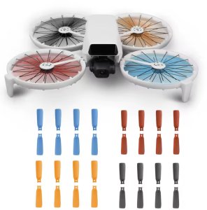 SunnyLife ŚMIGŁA DO DRONA DJI FLIP ZESTAW KOMPLET NA DRONA 8 SZTUK 4XCW + 4XCCW ORANGE - KOD 4022F 4
