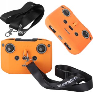 OSŁONA OCHRONA UCHWYT ETUI PASEK SMYSZ NA PILOT KONTROLER DO DJI RC-N3 RC-N2 RC-N1 - DJI MINI 2 3 AVATA NEO - CYAN 1