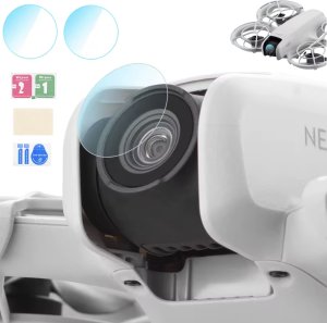 SZKŁO HARTOWANE OCHRONNE 9H NA OBIEKTYW GIMBALA DO DRONA DJI NEO - ZESTAW 2 SZT. 1