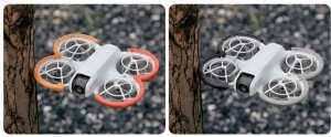 OSŁONA OCHRONA OSŁONY ZABEZPIECZENIE ŚMIGŁA ŚMIGIEŁ GUMOWE DO DRONA DJI NEO - CYAN 5