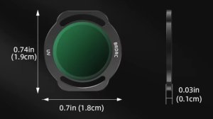 ZESTAW 6 FILTRÓW BRDRC DO DRONA  DJI NEO - SZARE ND8, ND16, ND32, ND64, POLARYZACYJNY CPL, ULTRAFIOLETOWY MCUV 13