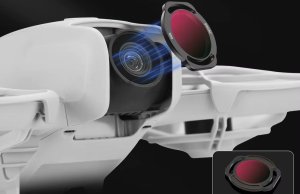 ZESTAW 6 FILTRÓW BRDRC DO DRONA  DJI NEO - SZARE ND8, ND16, ND32, ND64, POLARYZACYJNY CPL, ULTRAFIOLETOWY MCUV 10