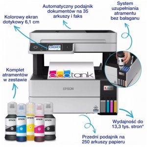 epson Urządzenie wielofunkcyjne EcoTank L6499 A4/4-in-1/3.3pl/37ppm/ADF35/PCL+PS 1