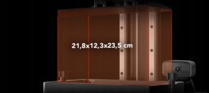 Phrozen Sonic Mighty drukarka 3D z żywicy 10,1"12K mono LCD 218 x 123 x 235 4