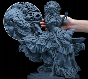 Phrozen Sonic Mighty drukarka 3D z żywicy 10,1"12K mono LCD 218 x 123 x 235 6