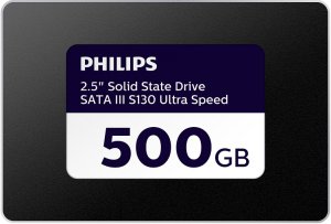 Philips Internal SSD       500GB 2.5  SATA III S130 Ultra Speed 1