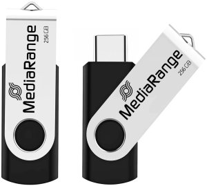 MediaRange USB-Stick  USB 3.2 Gen1 USB-C   256GB 2