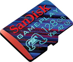 SanDisk GamePlay microSDXC 128GB, R 190MB/s, W 130MB/s, UHS-I, V30, U3, C10 2