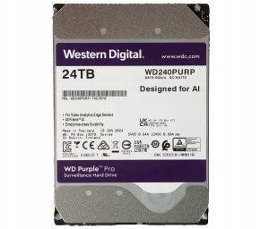 DYSK DO REJESTRATORA HDD-WD240PURP 24TB 24/7 WESTERN DIGITAL 2