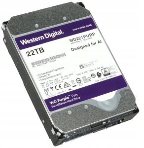 DYSK DO REJESTRATORA HDD-WD221PURP 22TB 24/7 WESTERN DIGITAL 1