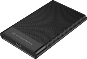 Conceptronic DANTE06B obudowa do dysków twardych Obudowa HDD/SSD Czarny 2.5" 1