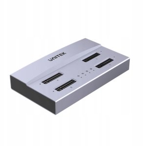 Unitek USB4 4-kieszeniowa stacja dokująca/ klonująca M.2 SSD 11