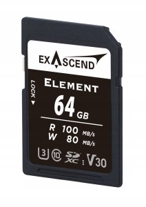 Karta pamięci ExAscend Element UHS-I V30 64GB 2
