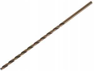 Wiertło Tvardy Wiertło złote do metalu długie 8.0 x 305mm HSS DIN1869 (25/100) 2
