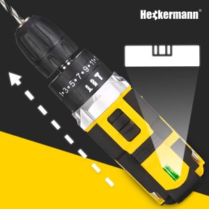 Wiertarko-wkrętarka Heckermann AJW20 21 V 2 x akumulator 2 Ah 3