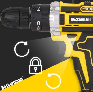 Wiertarko-wkrętarka Heckermann AJW20 21 V 2 x akumulator 2 Ah 4