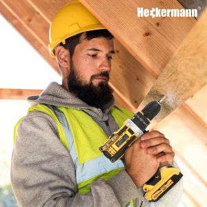 Wiertarko-wkrętarka Heckermann AJW20 21 V 2 x akumulator 2 Ah 8
