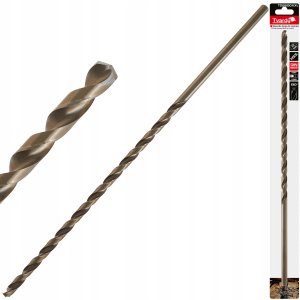 Wiertło złote do metalu długie 10.0 x 430mm HSS DIN1869 (25/100) 1