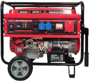 Mastercut Pge8000Te Agregat Prądotwórczy Generator Prądu 6,5Kw 230/400V 18Km Estart 3