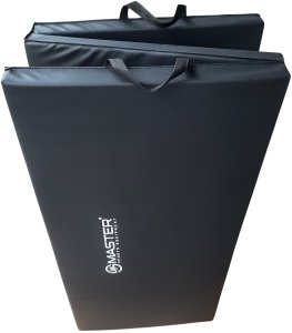 Master Materac gimnastyczny 3-częściowy MAS4A496 180 cm x 120 cm x 5 cm czarna 1