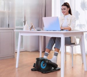 MERACH Mini eliptyczny trenażer elektryczny orbitrek 12 prędkości stepper 2