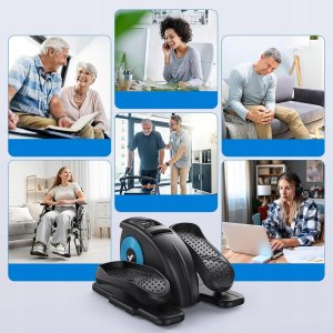 MERACH Mini eliptyczny trenażer elektryczny orbitrek 12 prędkości stepper 3