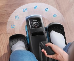 MERACH Mini eliptyczny trenażer elektryczny orbitrek 12 prędkości stepper 4