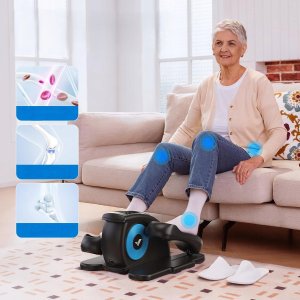 MERACH Mini eliptyczny trenażer elektryczny orbitrek 12 prędkości stepper 7