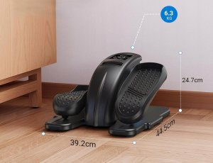 MERACH Mini eliptyczny trenażer elektryczny orbitrek 12 prędkości stepper 8