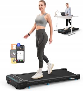 MERACH T19 bieżnia do domu biura 120kg maks moc 2,5KM 40 dB przenośna 2024 1