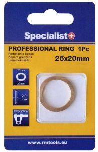 SPECIALIST+ reduction ring, PRO, 25.4x20x2 mm 1