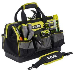 Tool bag RYOBI, 38 x 29 x 21 cm, 6 pockets inside 9